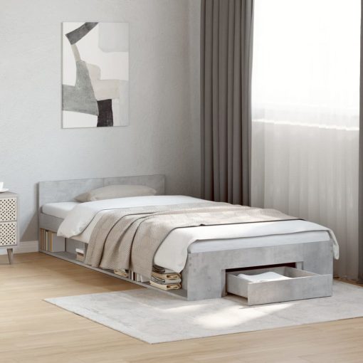Giroletto Cassetto Grigio Cemento 75x190 Cm Legno Multistrato