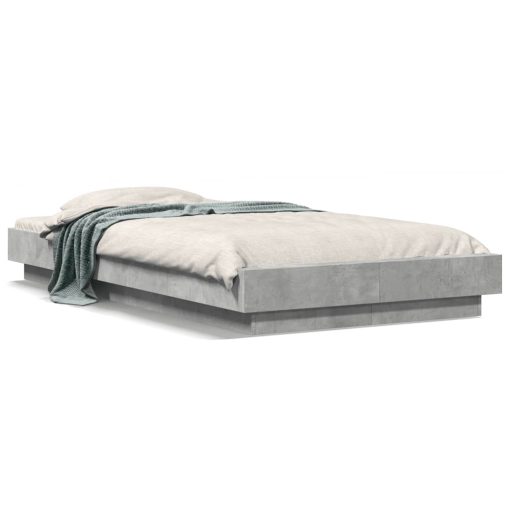 Giroletto Luci Led Grigio Cemento 75x190cm In Legno Multistrato - Image 2