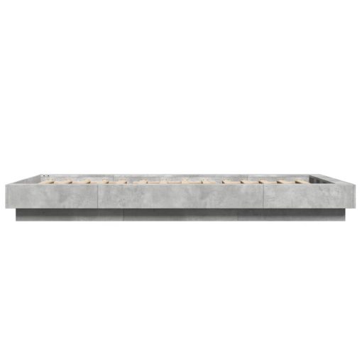 Giroletto Luci Led Grigio Cemento 75x190cm In Legno Multistrato - Image 6
