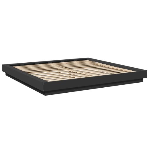 Giroletto Nero 200x200 Cm In Legno Multistrato - Image 6