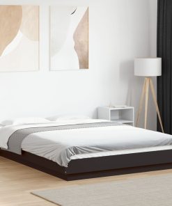 Giroletto Nero 135x190 Cm In Legno Multistrato