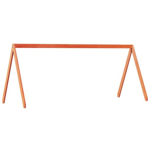 Letto A Soppalco Con Tetto Cera 80x200 Cm In Legno Di Pino - Image 6