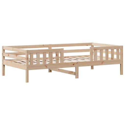 Giroletto Con Tetto 100x200 Cm In Legno Massello Di Pino - Image 5