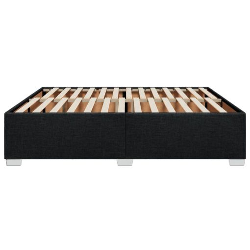 Giroletto Senza Materasso Nero 200x200 Cm In Tessuto - Image 5