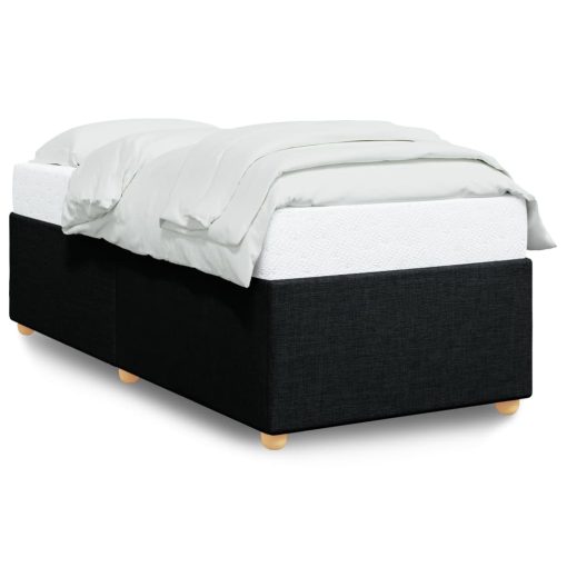 Giroletto Senza Materasso Nero 80x200 Cm Tessuto - Image 2