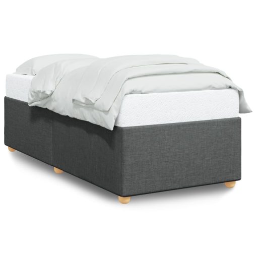 Giroletto Senza Materasso Grigio Scuro 90x190 Cm Tessuto - Image 2