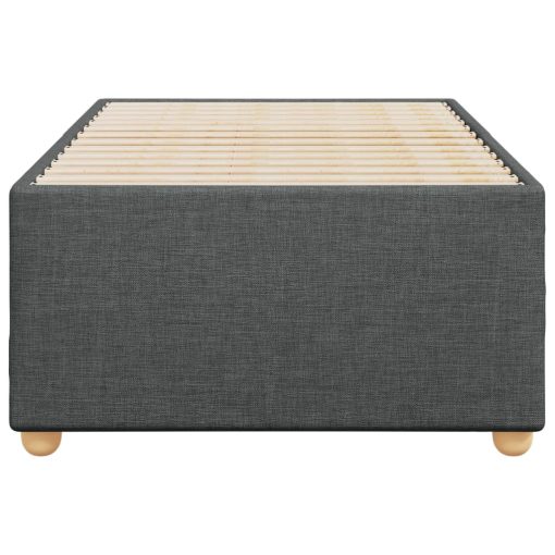 Giroletto Senza Materasso Grigio Scuro 90x190 Cm Tessuto - Image 4