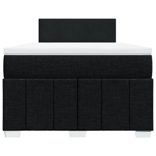 Giroletto A Molle Con Materasso Nero 120x200 Cm In Tessuto - Image 6