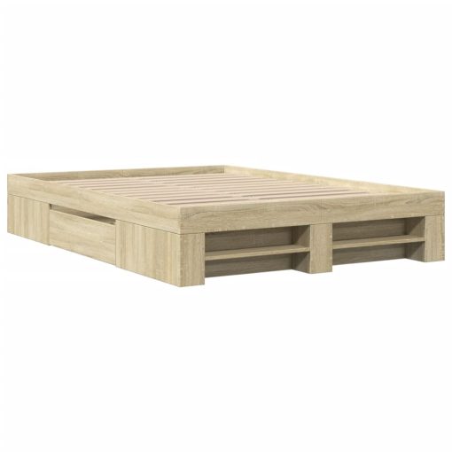 Giroletto Senza Materasso Rovere Sonoma 120x190cm In Truciolato - Image 3