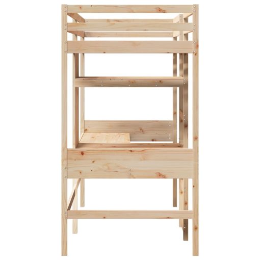 Giroletto Soppalco Senza Materasso 75x190cm Legno Massello Pino - Image 6