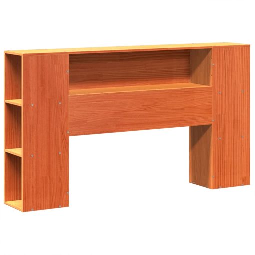 Letto Senza Materasso Marrone Cera 140x190 Cm In Legno Di Pino - Image 6