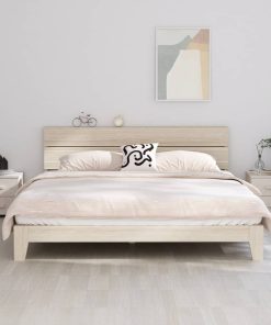 Comodini Hamar 2 Pz Bianchi 40x35x44,5 Cm In Legno Di Pino