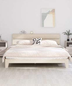 Comodini Hamar 2 Pz Bianchi 40x35x62 Cm In Legno Di Pino