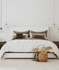 Comodini 2pz Con Cassetto Rovere Fumo