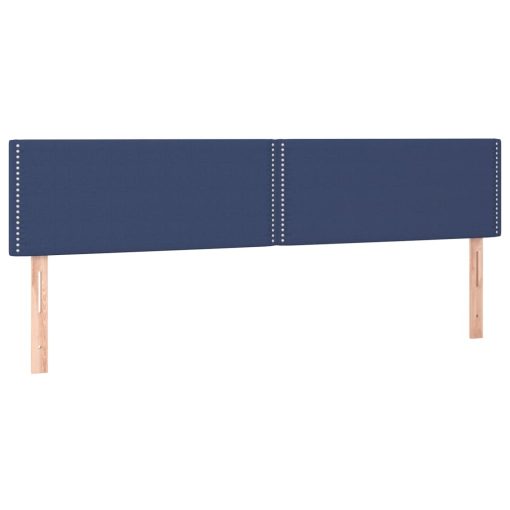Testiera 2 Pz Blu 100x5x78/88 Cm In Tessuto - Image 2