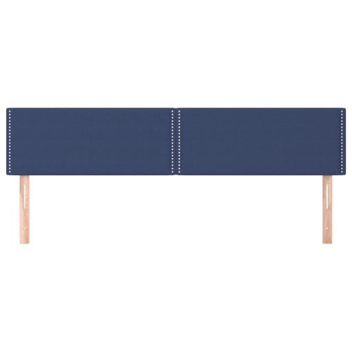 Testiera 2 Pz Blu 100x5x78/88 Cm In Tessuto - Image 3