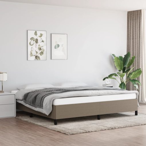 Giroletto Senza Materasso Tortora 200x200 Cm In Tessuto