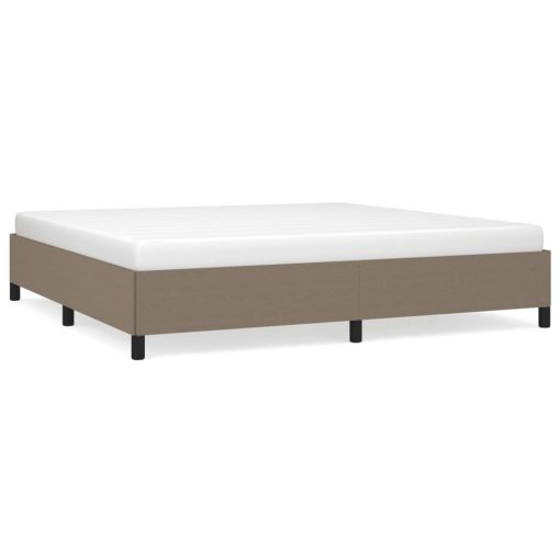 Giroletto Senza Materasso Tortora 200x200 Cm In Tessuto - Image 2