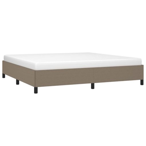 Giroletto Senza Materasso Tortora 200x200 Cm In Tessuto - Image 3