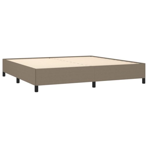 Giroletto Senza Materasso Tortora 200x200 Cm In Tessuto - Image 4