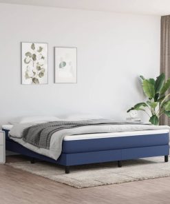 Materasso A Molle Insacchettate Blu 160x200x20 cm
