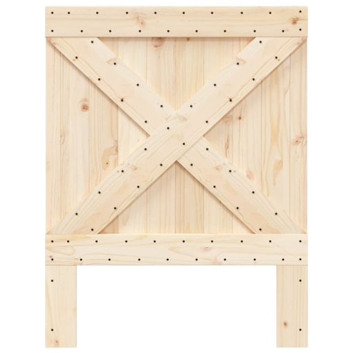 Testiera 80x104 Cm In Legno Massello Di Pino - Image 3