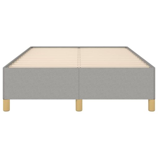 Giroletto Senza Materasso Grigio Chiaro 120x190 Cm In Tessuto - Image 5