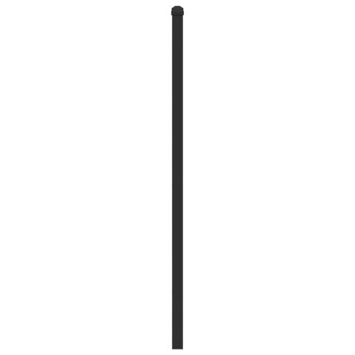 Testiera Rovere Fumo 90 Cm In Legno Multistrato E Acciaio - Image 4