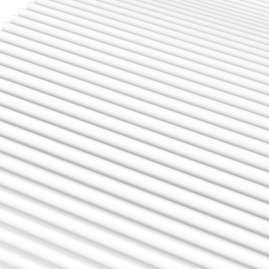 Materasso In Schiuma Bianco 90x210 Cm Durezza H2 h3 - Image 5
