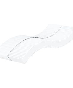 Materasso In Schiuma Bianco 80x220 Cm Durezza H2 h3