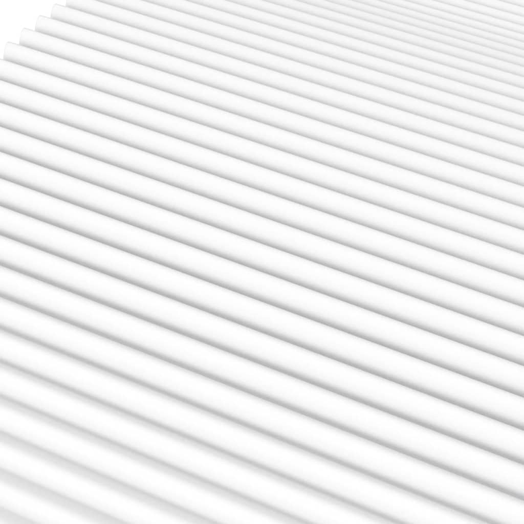 Materasso In Schiuma Bianco 80x220 Cm Durezza H2 h3 - Image 5