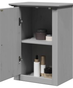 Pensile Da Bagno Bodo Grigio 44x30x60 cm