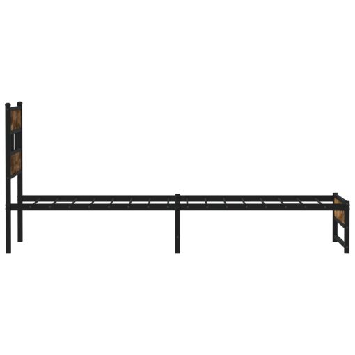 Giroletto Senza Materasso In Metallo Rovere Fumo 75x190 cm - Image 5