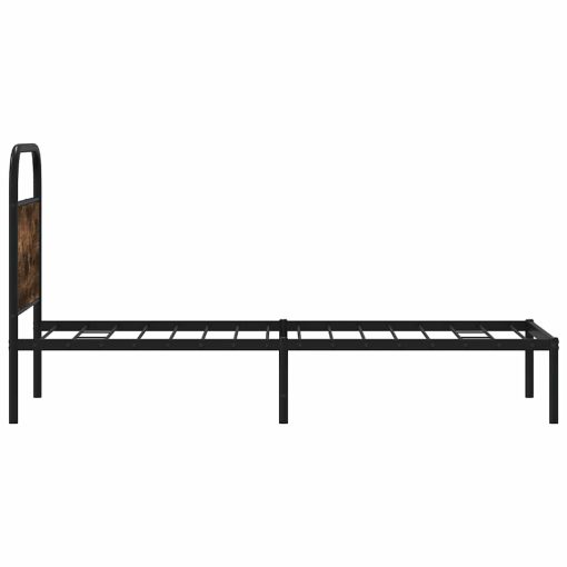 Giroletto Senza Materasso Rovere Fumo 80x200 Cm In Truciolato - Image 6