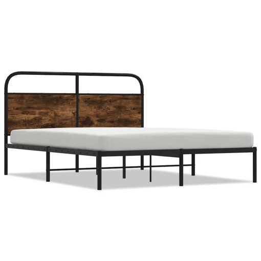 Giroletto Senza Materasso Rovere Fumo 140x190 Cm In Truciolato - Image 2