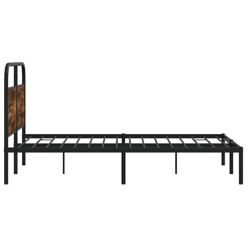 Giroletto Senza Materasso Rovere Fumo 140x190 Cm In Truciolato - Image 6
