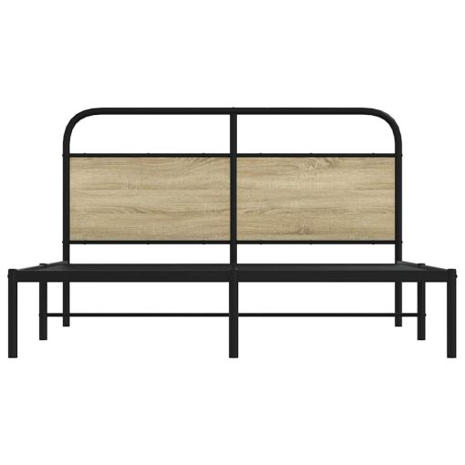 Giroletto Senza Materasso Rovere Sonoma 160x200cm In Truciolato - Image 4