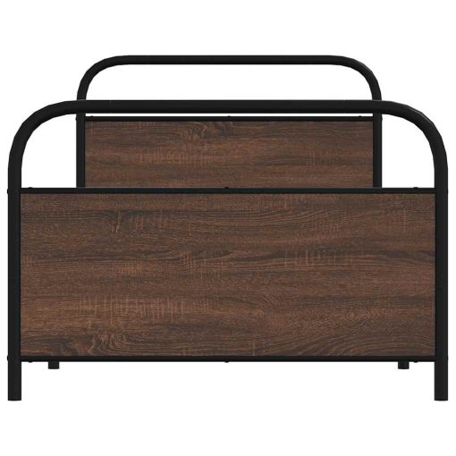 Giroletto Senza Materasso Rovere Marrone 100x200 Cm Truciolato - Image 5