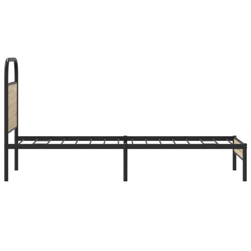 Giroletto Senza Materasso Rovere Fumo 75x190 Cm In Truciolato - Image 6