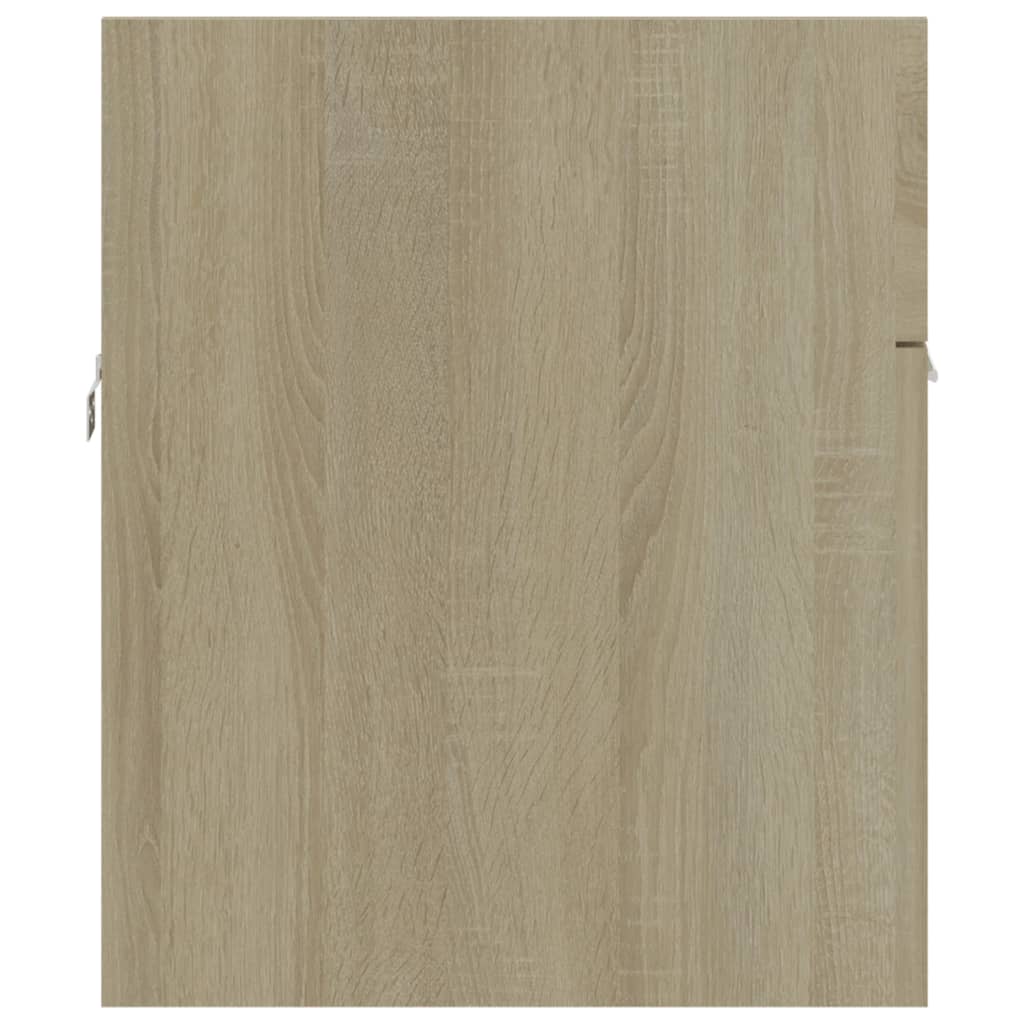 Mobile Sottolavabo Rovere Sonoma 90x38,5x46cm Legno Multistrato - Image 6