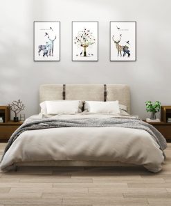 Comodini 2 Pz Marrone Ambrato 60x34x51 Cm In Legno Di Pino