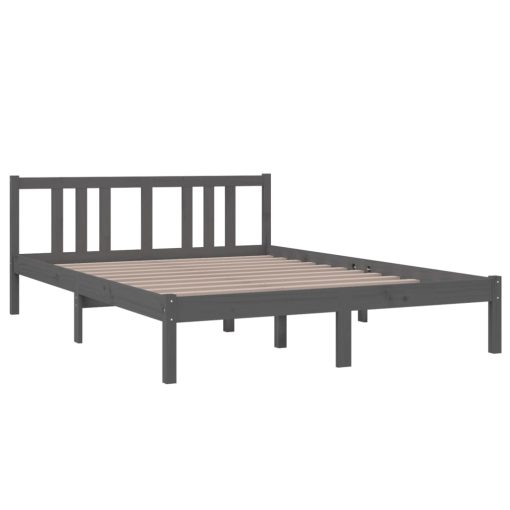 Giroletto Grigio In Legno Massello 140x200 cm - Image 3