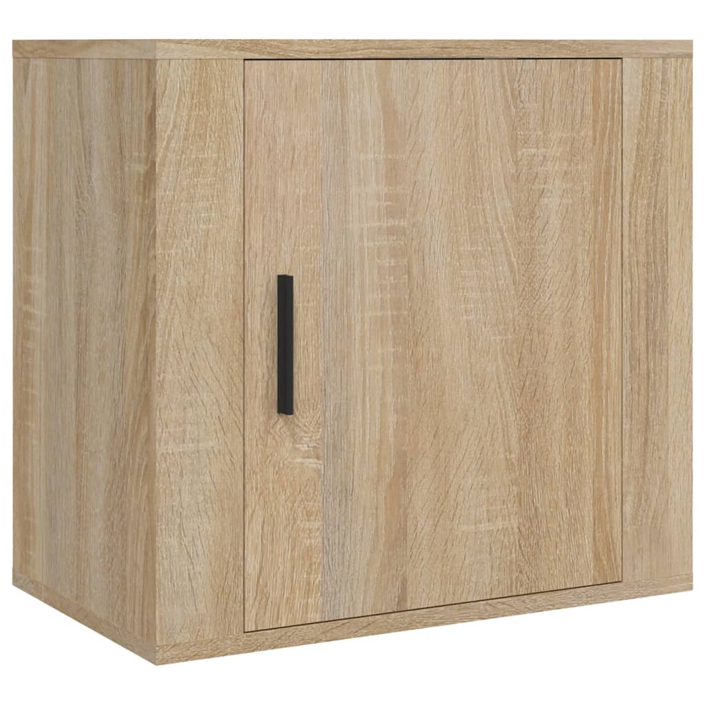 Comodini A Muro 2 Pz Rovere Sonoma 50x30x47 cm - Image 5