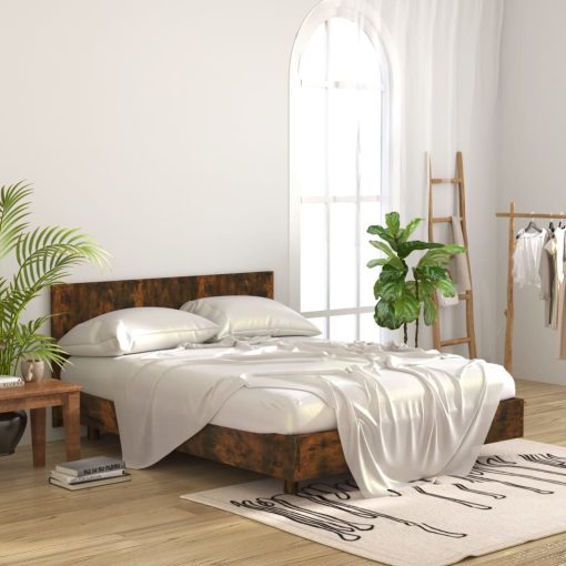 Testiera Letto Rovere Fumo 160x1,5x80 Cm In Legno Multistrato - Image 3