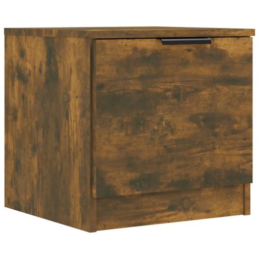 Comodini 2pz Rovere Fumo 40x39x40 cm - Image 6
