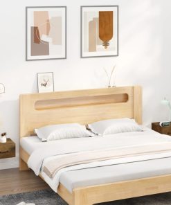 Comodini A Muro 2 Pz Rovere Fumo 35x35x20 cm