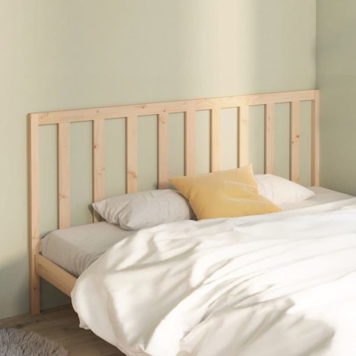 Testiera Per Letto 206x4x100 Cm In Legno Massello Di Pino