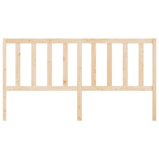 Testiera Per Letto 206x4x100 Cm In Legno Massello Di Pino - Image 4
