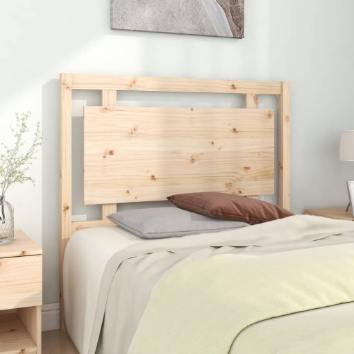 Testiera Per Letto 105,5x4x100 Cm In Legno Massello Di Pino