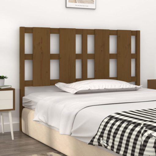 Testiera Per Letto Ambra 125,5x4x100 Cm Legno Massello Di Pino - Image 3